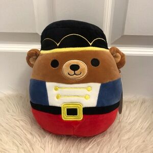 Braven the nutcracker bear 8” Squishmallow NWT